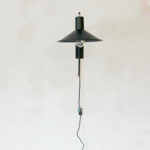 Mila Black and Gold Wall Light