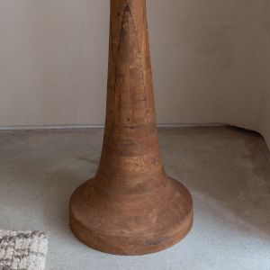 Farly Wood Floor Lamp with Shade
