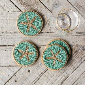 Beaded Coasters and Placemats