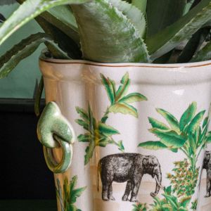 Jungle Elephant Plant Pot