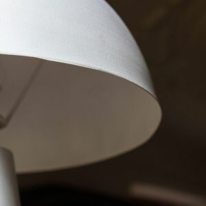 White Dome Table Lamp