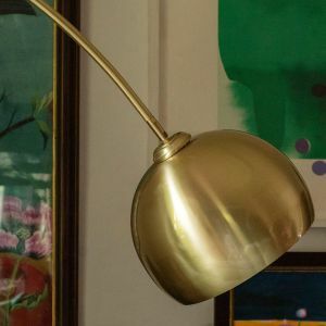 Brass Arched Floor Lamp