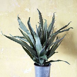 Faux Green Aloe Flower