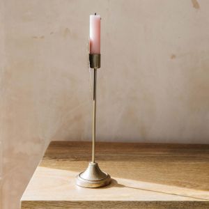 Gold Heart Candle Holder