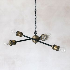 Industrial Six Light Pendant