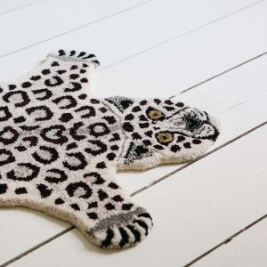 Small Sam Snow Leopard Rug