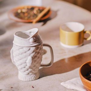Taiyaki Mug with Tea Strainer