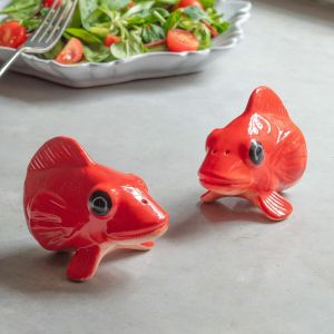 Fish Salt and Pepper Shakers