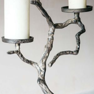 Tree Pillar Candle Holder