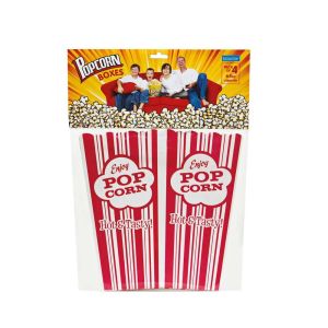 Set Of Four Popcorn Cups
