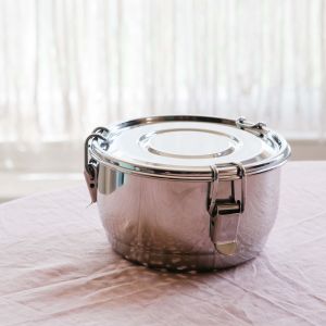 Round Stainless Steel Lunchbox