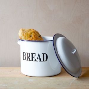 Enamelware Bread Bin
