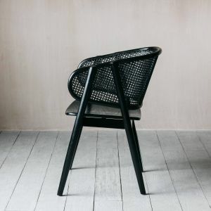 Andreas Rattan Lounge Chair
