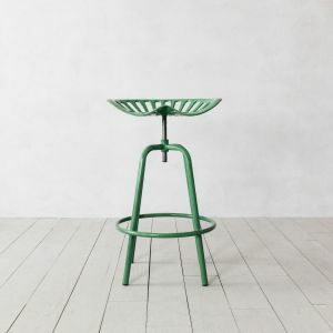 Green Tractor Seat Stool