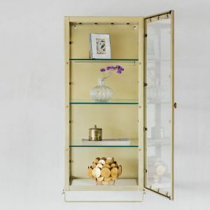 Marie Tall Glass Cabinet