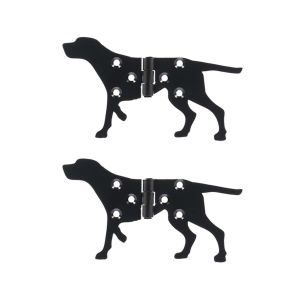 Set of Two Pairs of Dog Hinges