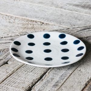 Blue Polka Dot Tableware