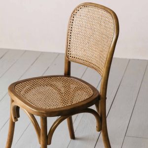 Natural Wicker Bistro Chair