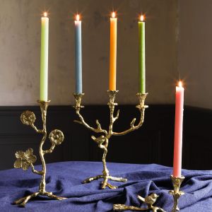 Coloured Dining Candles