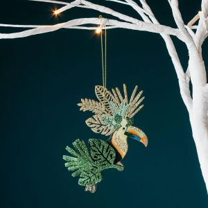 Glitter Toucan Decoration