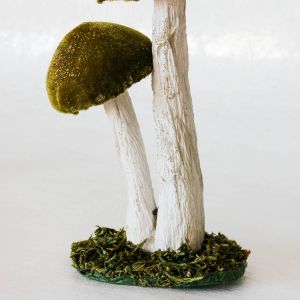 Green Double Toadstool Decoration