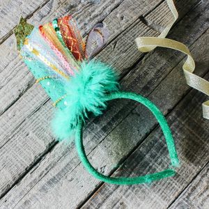 Glitter Tree Headband