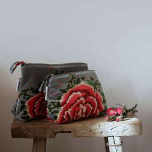 Bloom Velvet Wash Bags