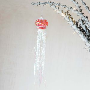 Glass Beaded Jellyfish Decorations