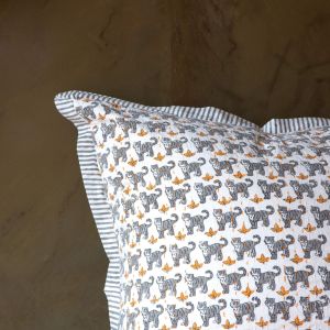 Grey Tiger Cushion