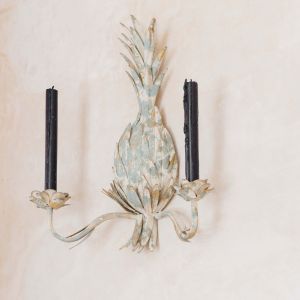 Antiqued Pineapple Wall Sconce
