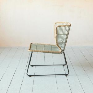 Wade Winged Low Rattan Chair