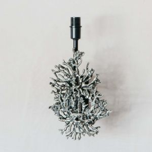 Antique Nickel Coral Wall Light