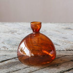 Brown Acorn Vase