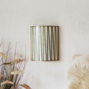 Corrine Frosted Glass Wall Sconce