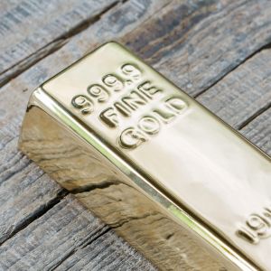 Gold Bar Coin Bank