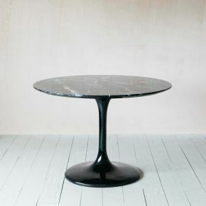 Round Marble Effect Table