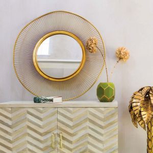 Solstice Gold Mirror