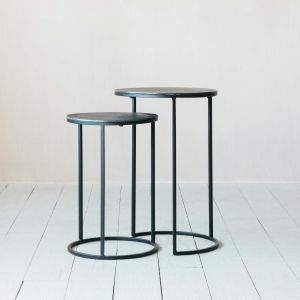 Skylar Set of Two Round Side Tables