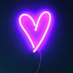 Neon LED Heart Light 