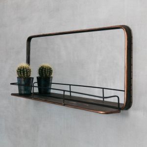 Ola Wall Mirror With Shelf
