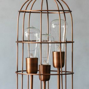 Vaga Copper Cage Lamp 