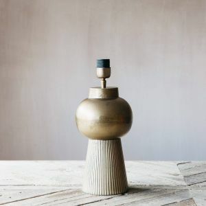 Brika Small Round Bronze Lamp