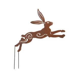 Leaping Hare Garden Stake