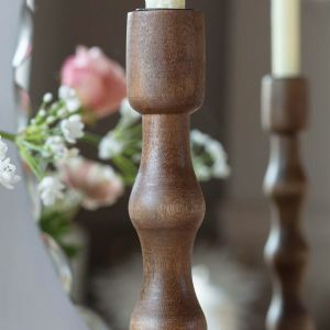 Rico Wooden Candle Holder