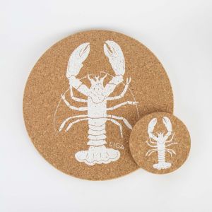 Cork Lobster Placemats and Coasters