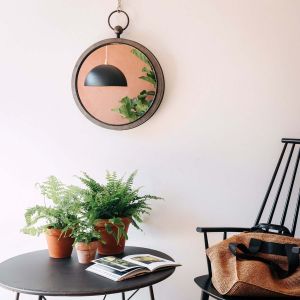 Industrial Round Wall Mirrors