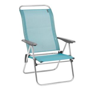 Light Blue Fold Up Deck Chair