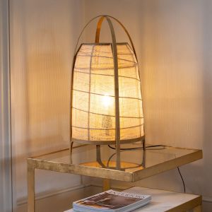 Goldie Woven Lamp