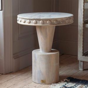 Augustus Wooden Side Table