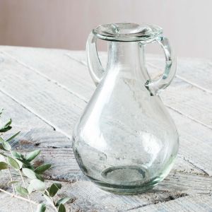 Glass Vase With Handles